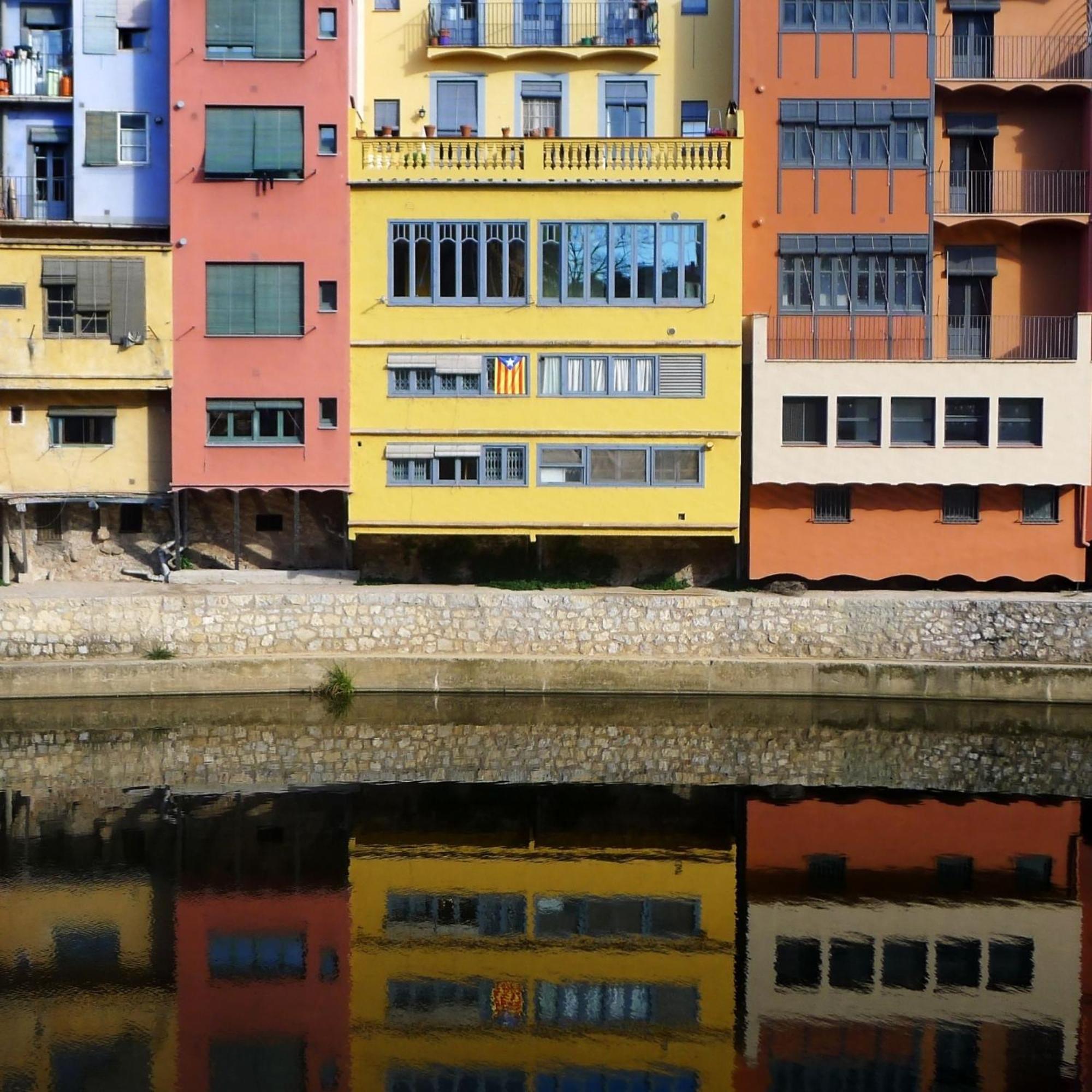 Modern Apartament Al Costat Del Parc De La Devesa Girona Bagian luar foto