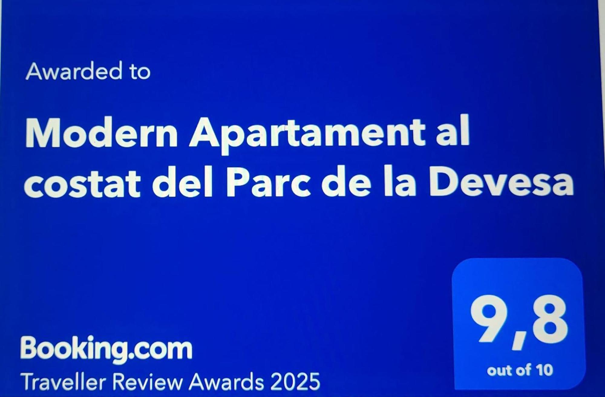 Modern Apartament Al Costat Del Parc De La Devesa Girona Bagian luar foto